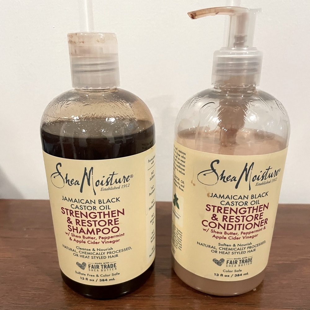 She’s Moisture Castor Oil Shampoo & Conditioner